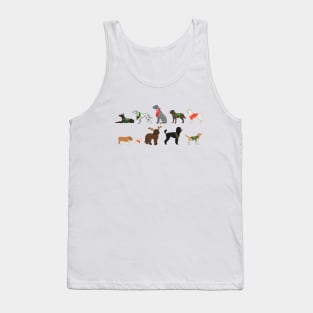 Holliday doggos group 2 Tank Top